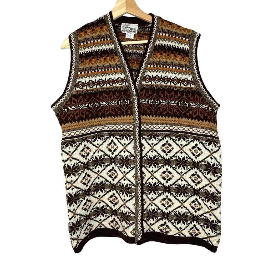 Fairisle Sweater Vest 🌻 - Picture 1 of 6